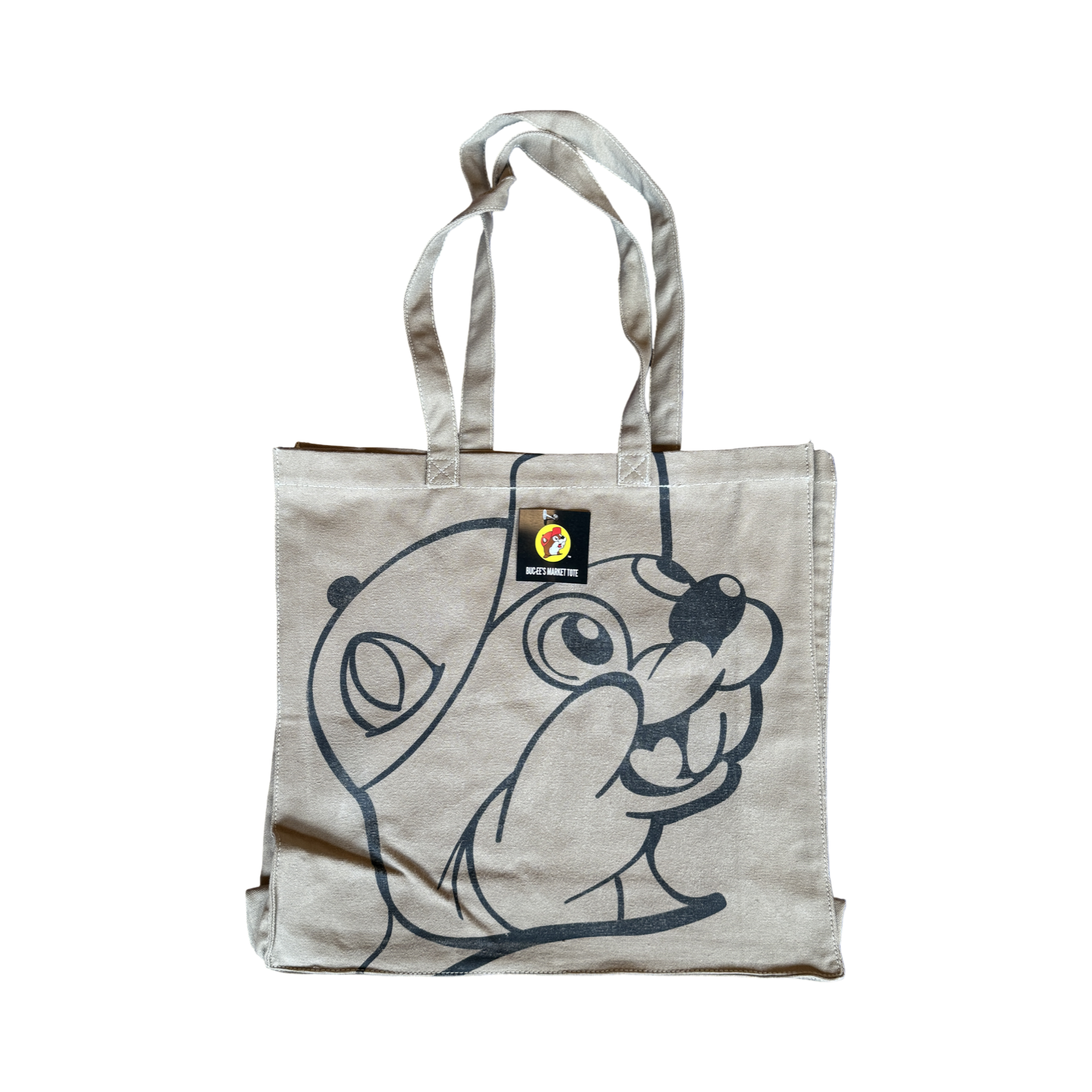 Buc-ee's Tan Canvas Tote Bag